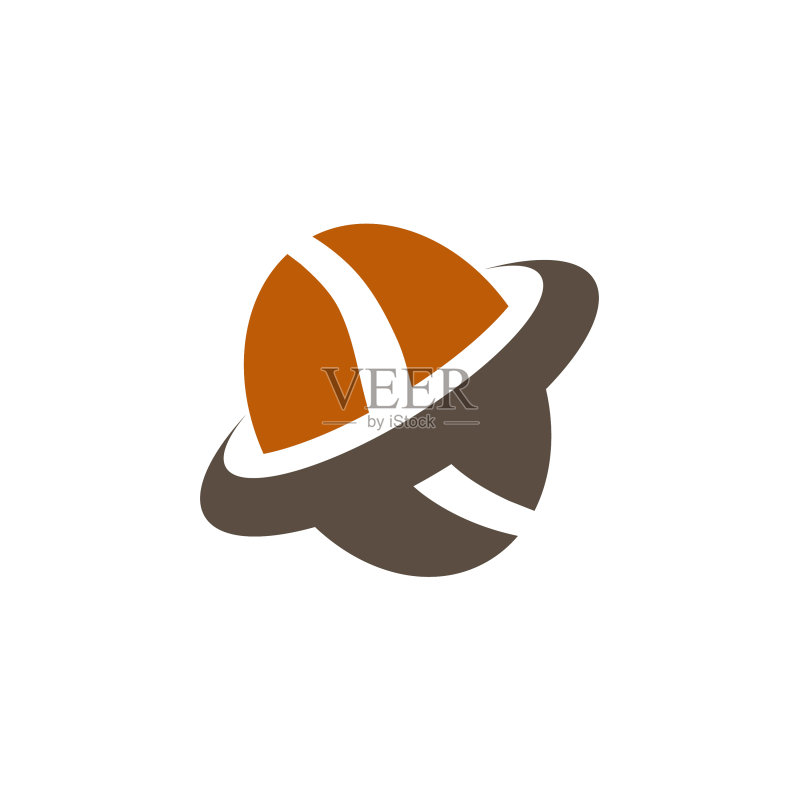 咖啡豆图标Logo设计模板图标素材