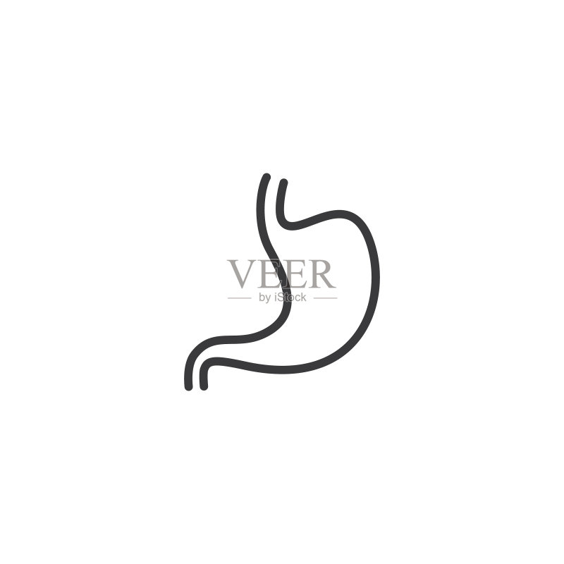 胃部素材图标素材