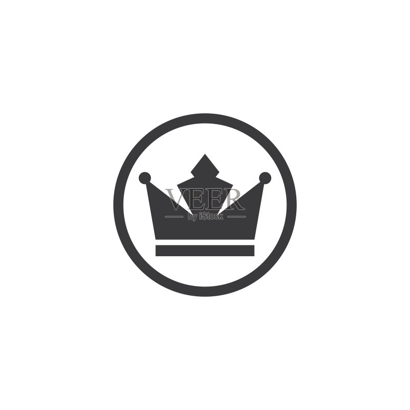 皇冠素材模板图标素材
