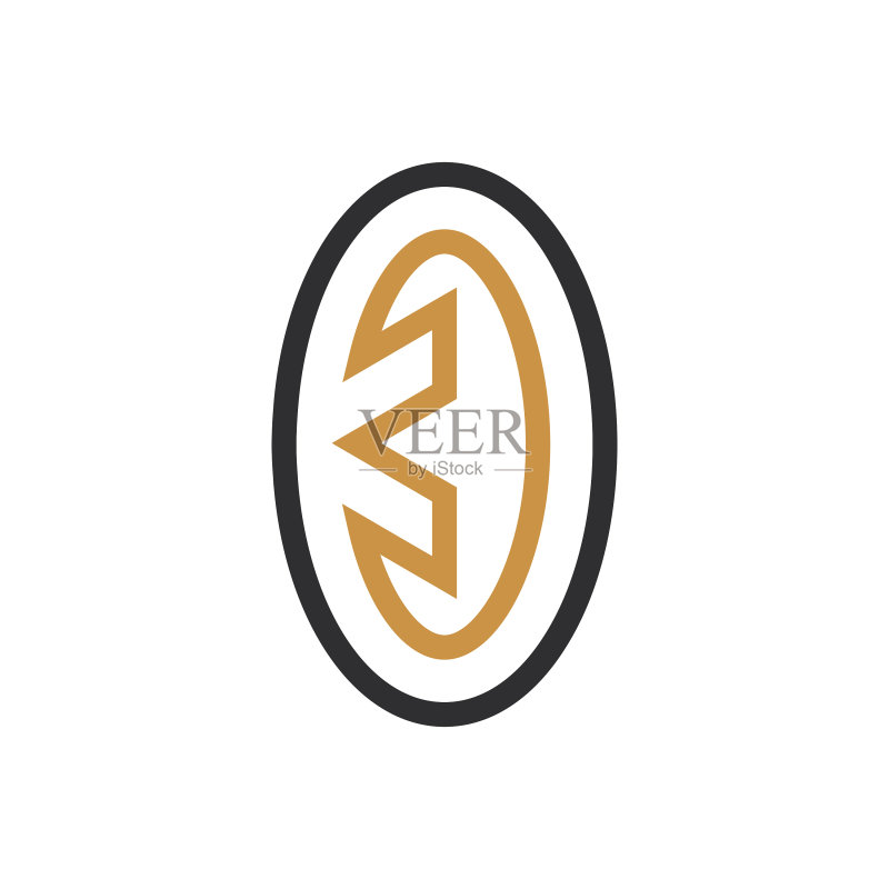首字母KO或OK logo设计图标素材
