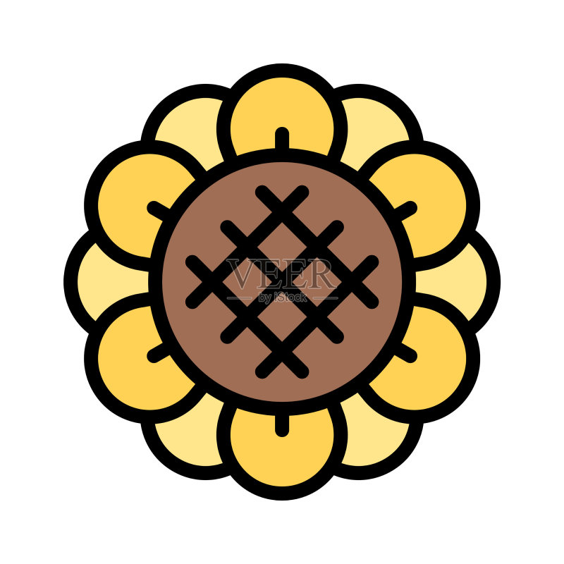 感恩节相关向日葵图标图标素材