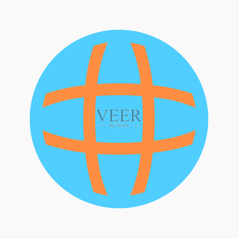 白色背景上的Web图标图标素材