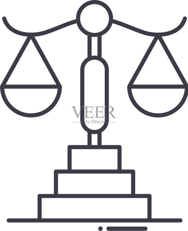 线性隔离细比例图标图标素材