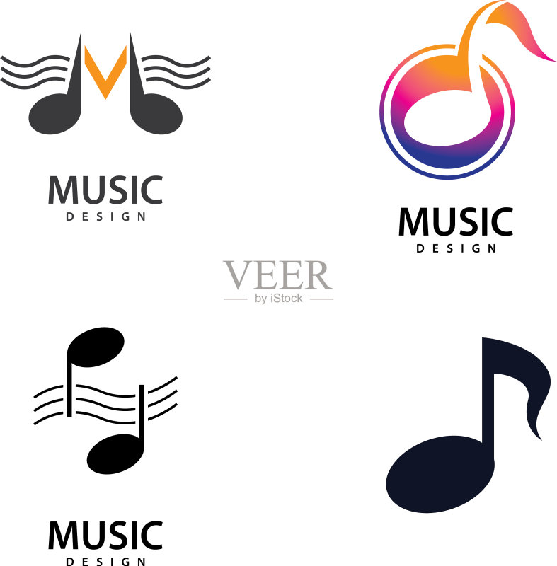 音乐Logo图集图标素材