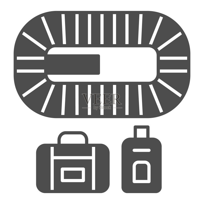 机场传送带图标图标素材