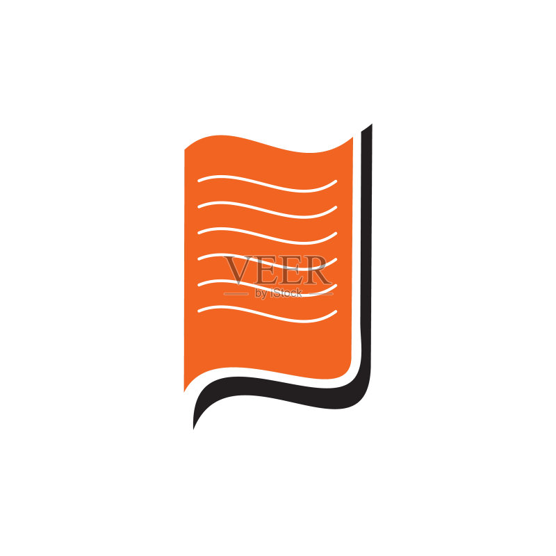 纸质文档logo设计模板图标素材