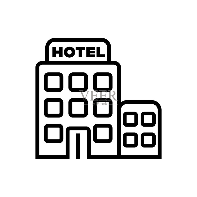 酒店图标图标素材