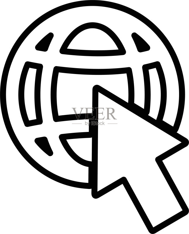 世界图标标志图标素材