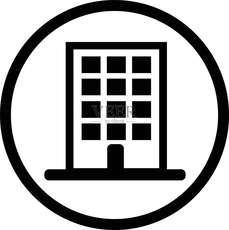 建筑图标标志图标素材