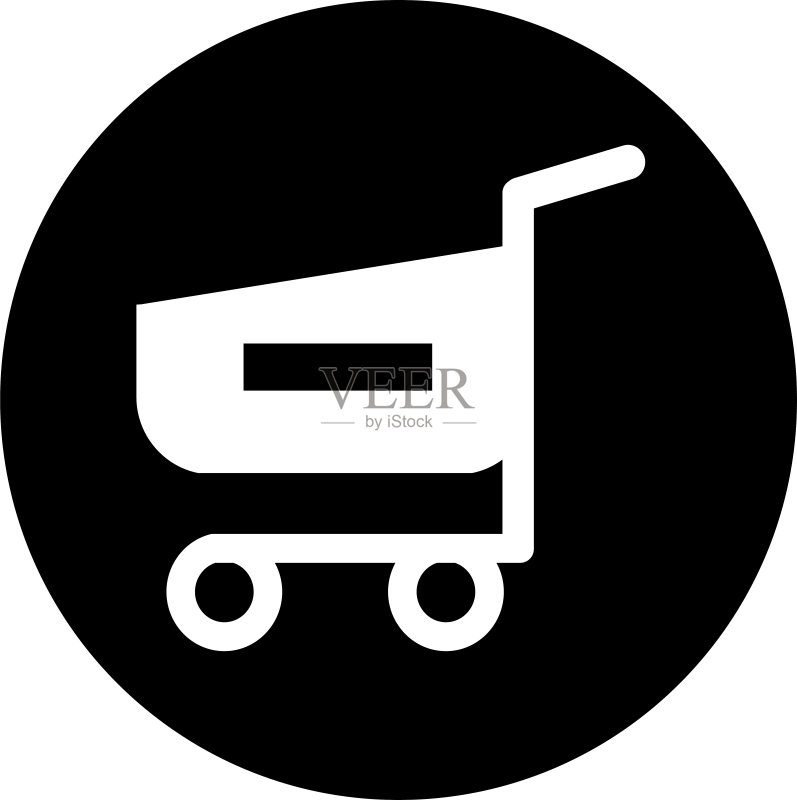 购物车手推车图标标志图标素材