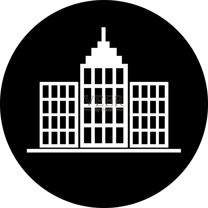 建筑图标标志图标素材