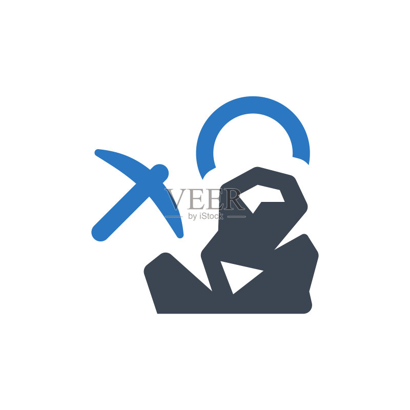 加密货币挖矿图标图标素材