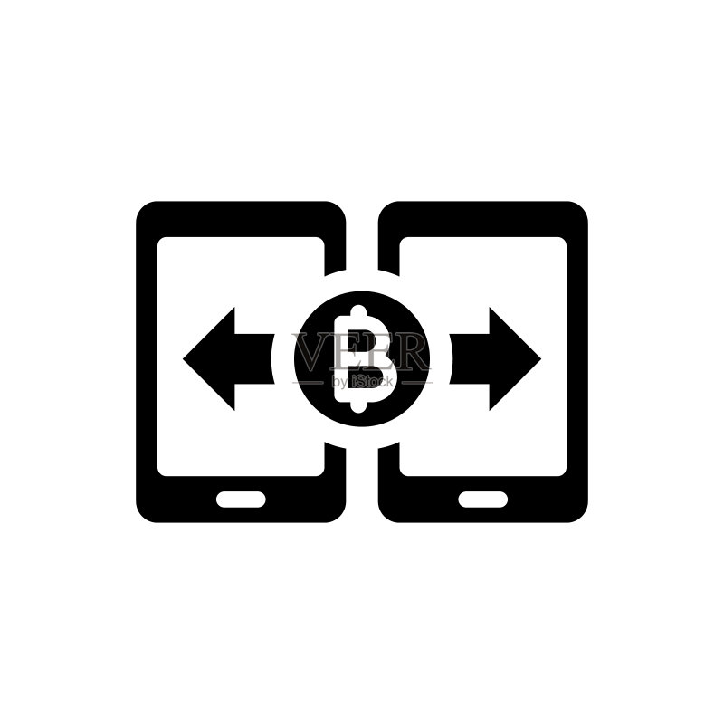 比特币交易图标图标素材