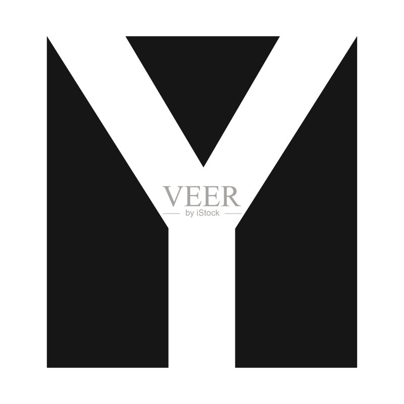 简约优雅的字母Y优质标志图标素材
