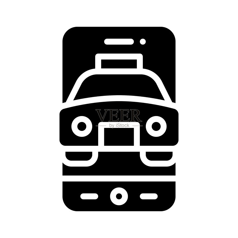 出租车App图标手机应用图标素材