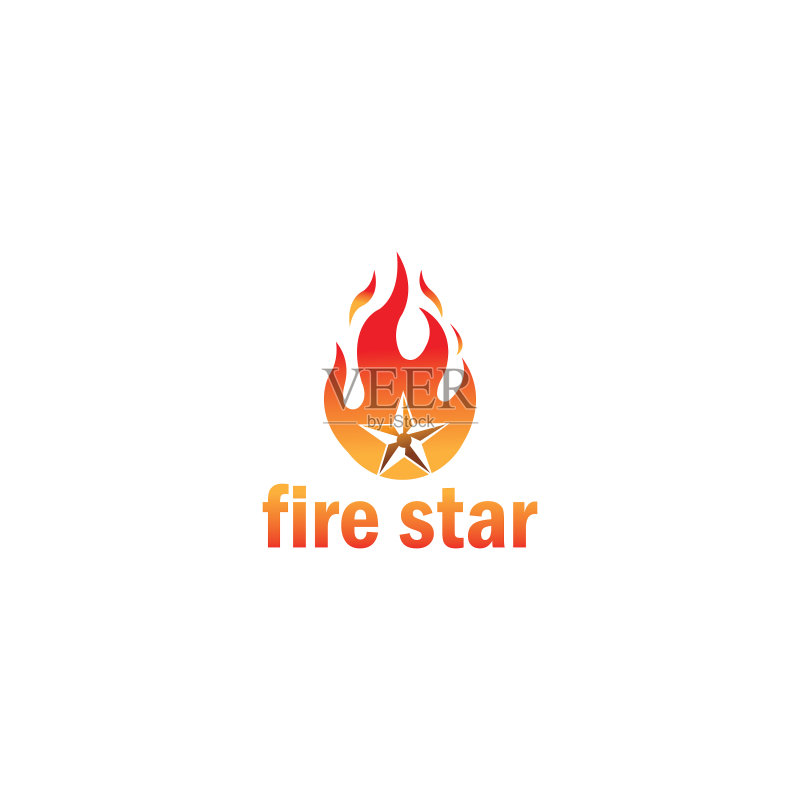 星火Logo创意设计图标素材