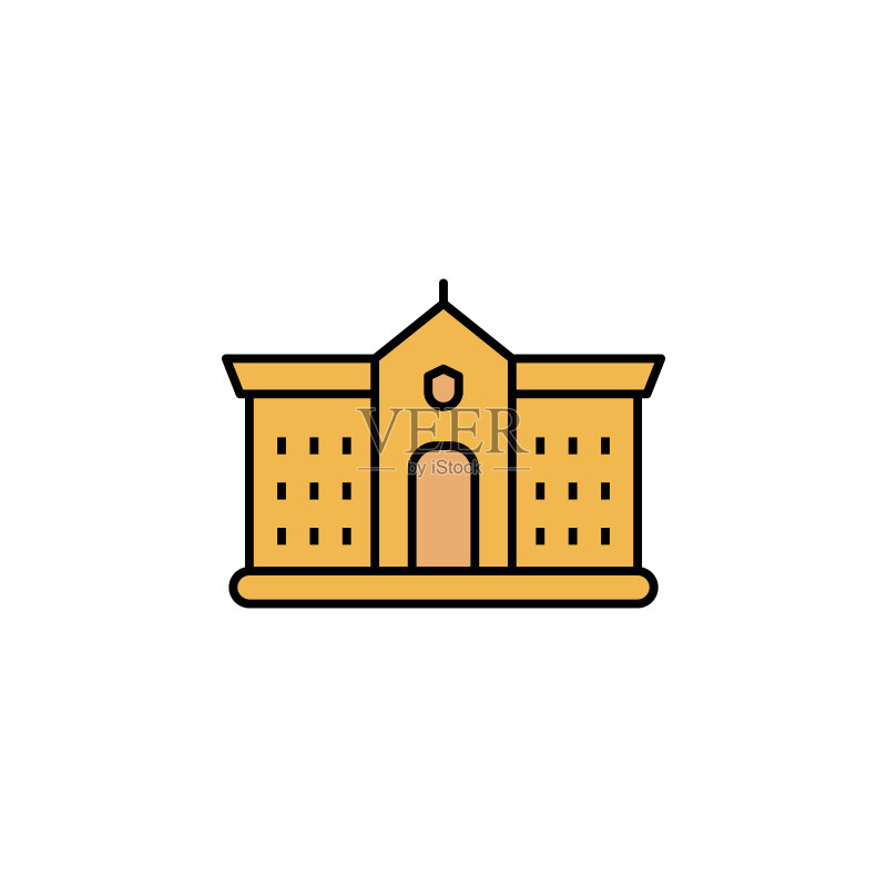 建筑学院图标图标素材