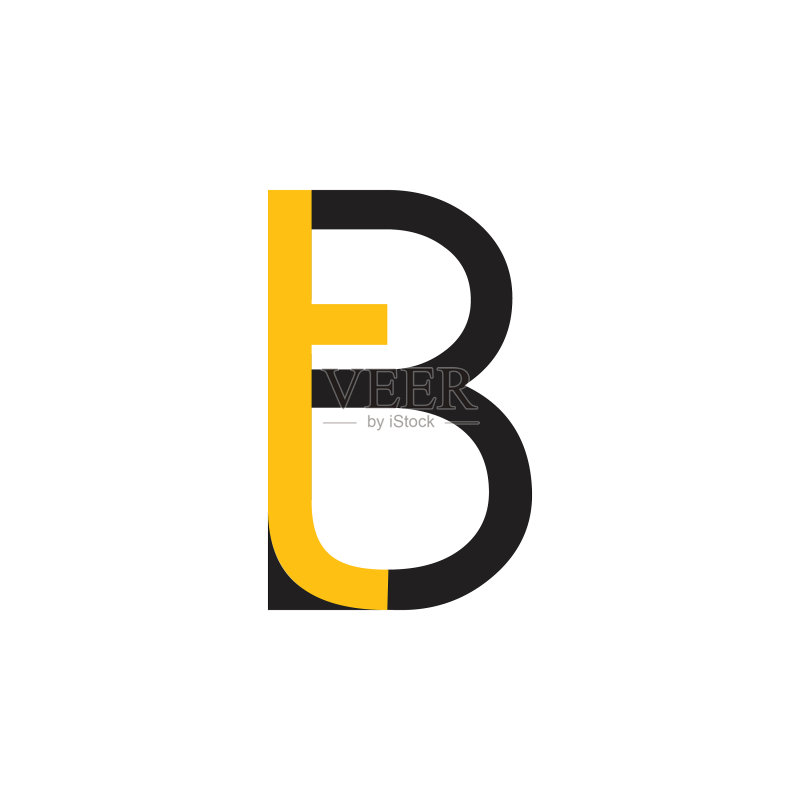 字母tb简洁标志图标素材