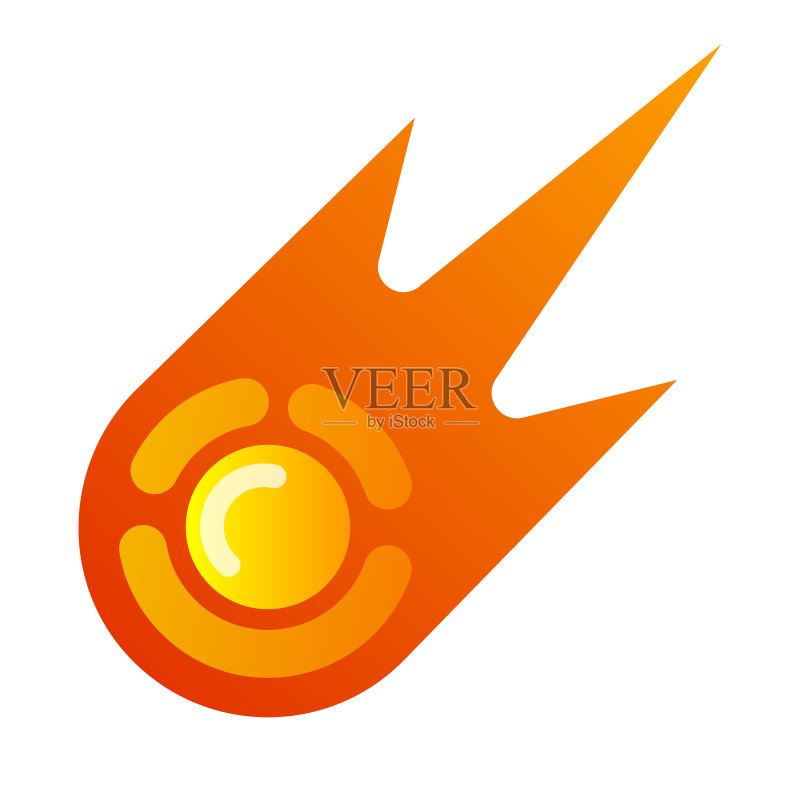 火球彗星图标图标素材