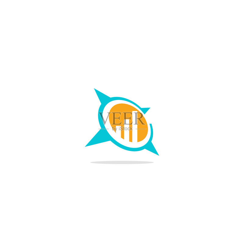 星星商业公司Logo图标素材