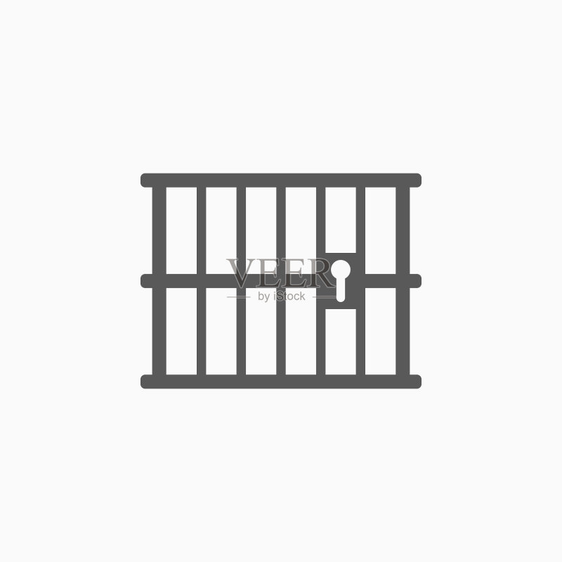 监狱矢量图,监狱图标图标素材