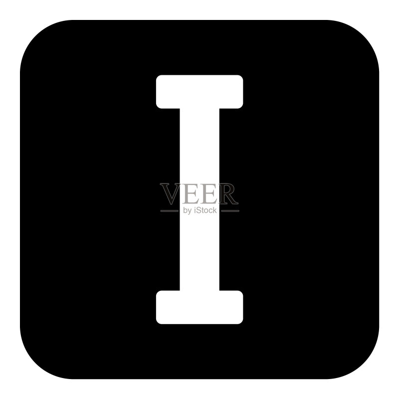 罗马数字一图标素材