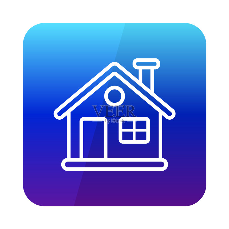 冬季房屋图标图标素材
