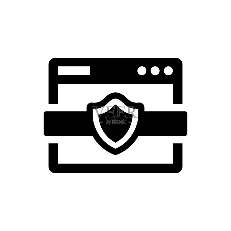 网络安全图标图标素材