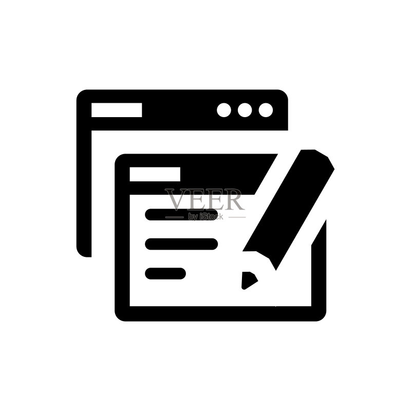 在线文案写作图标图标素材