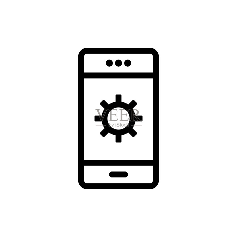 移动维护图标/蓝色矢量素材图标素材