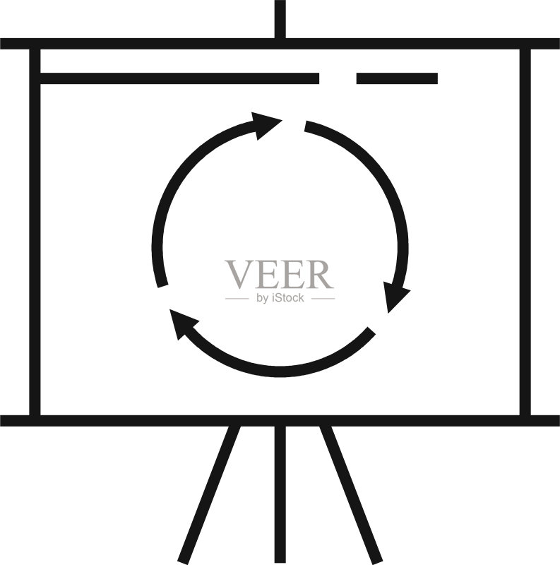 环保banner图标轮廓样式图标素材