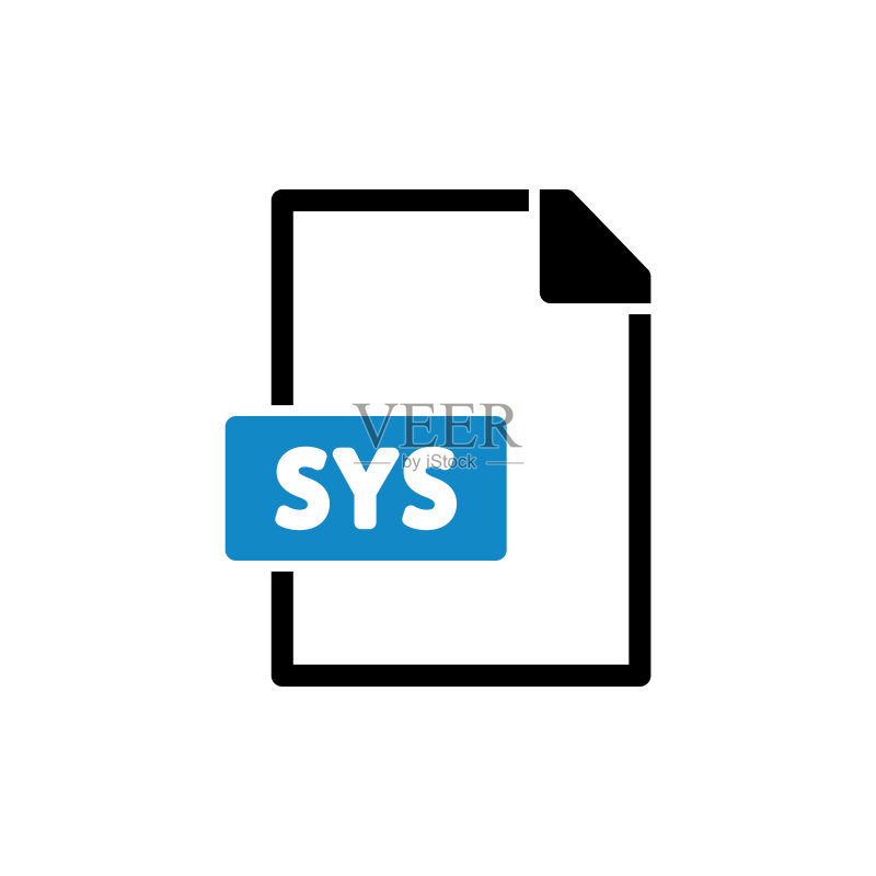 SYS文件格式图标素材图标素材