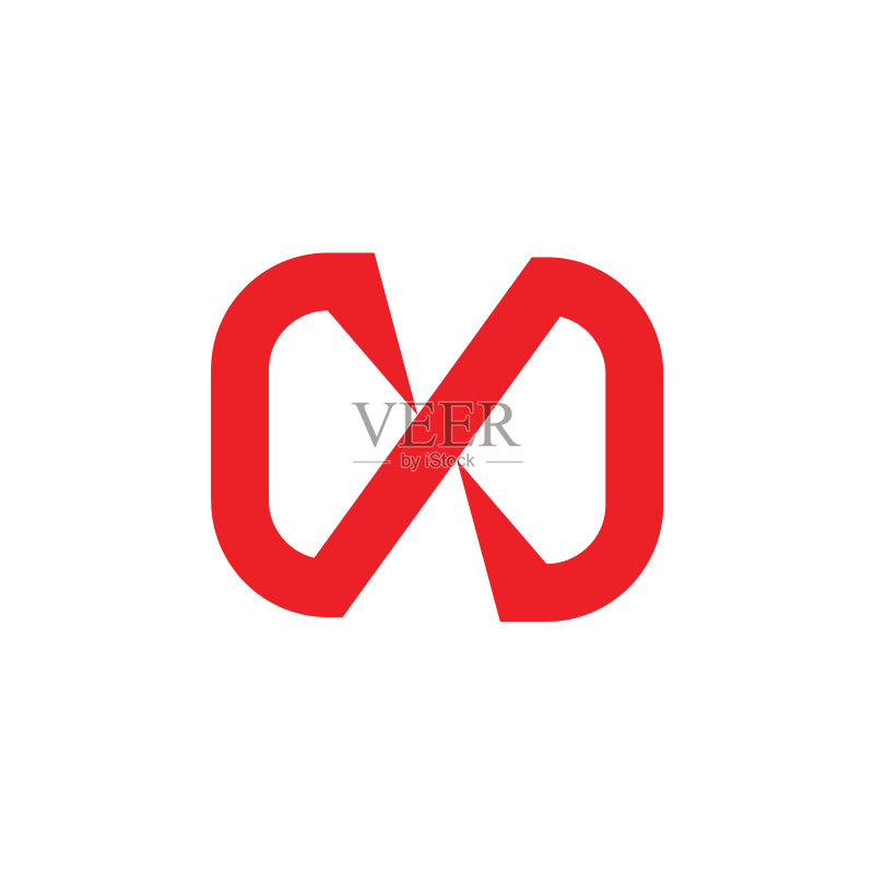 抽象正方形几何设计Logo图标素材