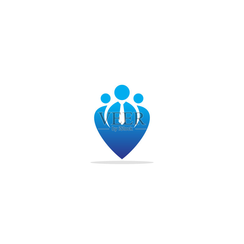 领导团队商业logo图标素材