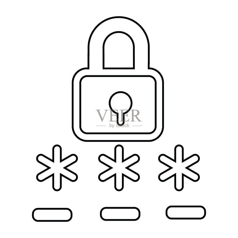 锁,密码,安全图标图标素材