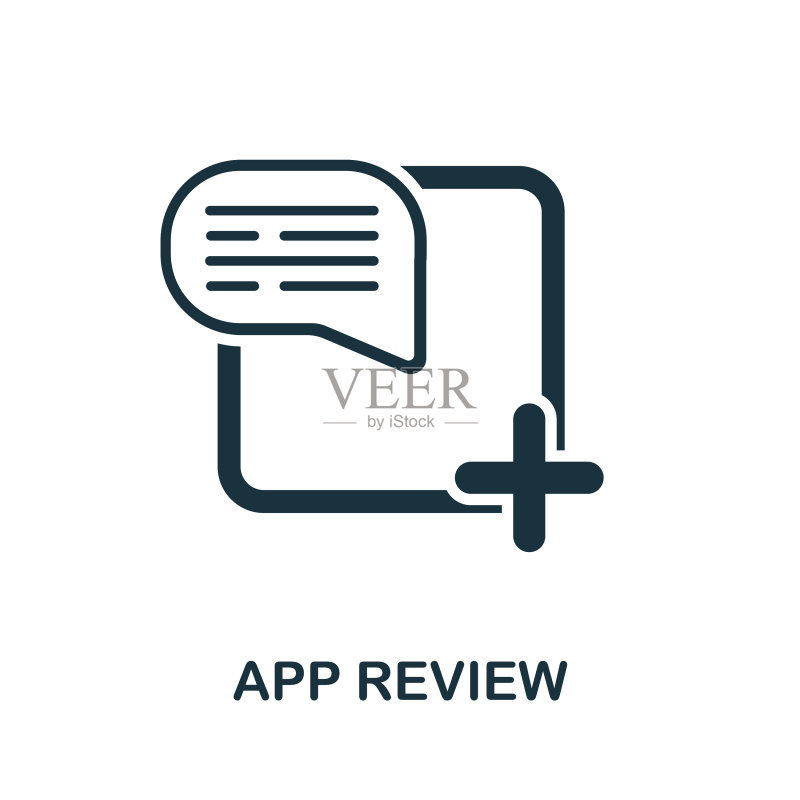 来自移动App开发的应用评论图标图标素材