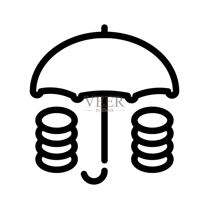 投资保险图标图标素材