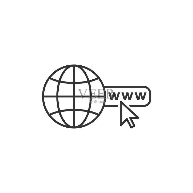 网站线条图标矢量插画图标素材