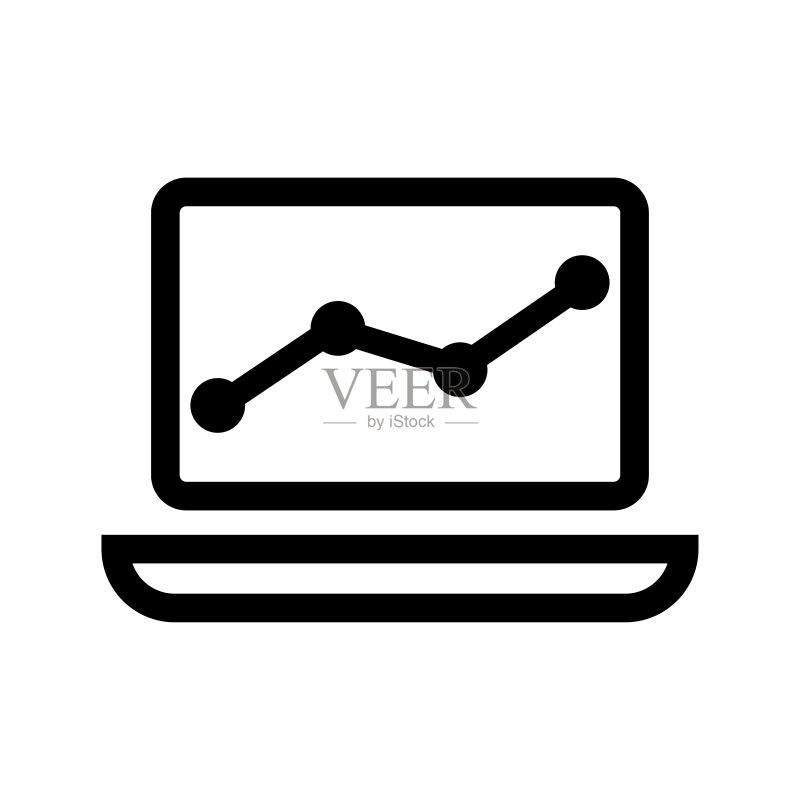 在线营销报告图标图标素材