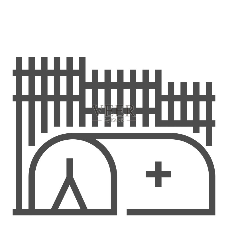 移民方形线条矢量图标图标素材