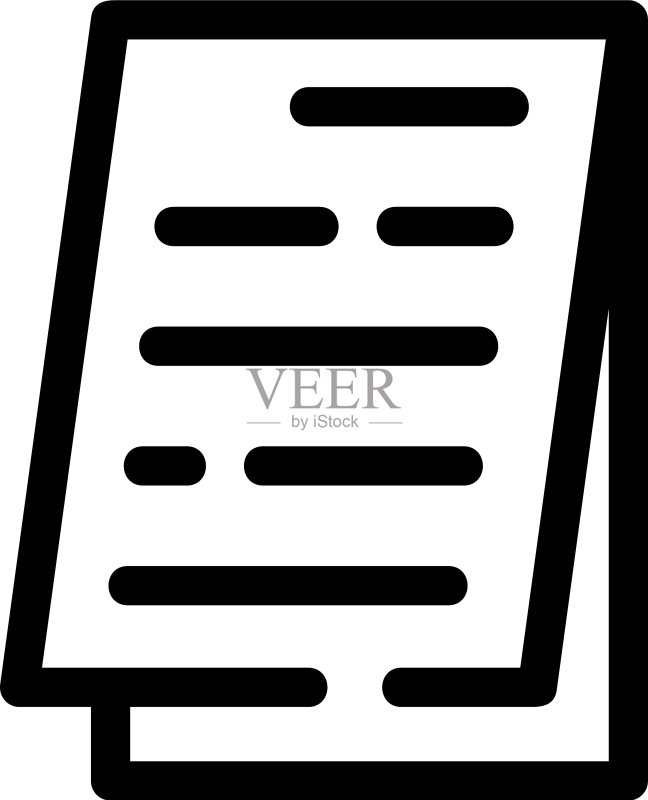 笔记本图标或标志图标素材