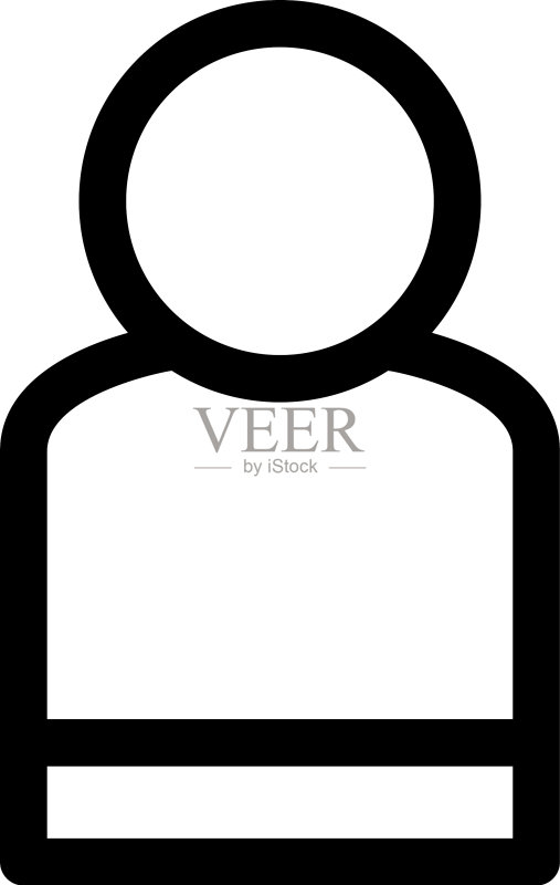 人物图标或标志,独立符号图标素材