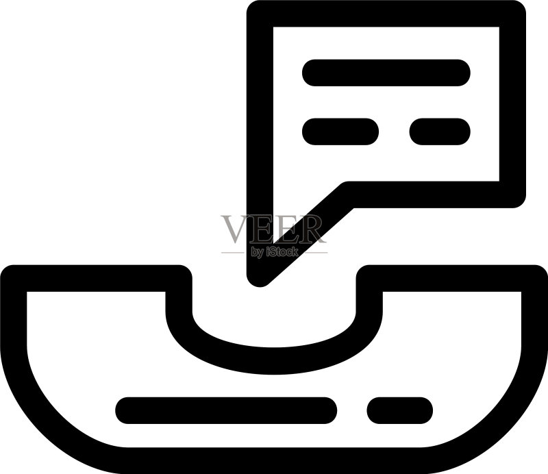 电话图标或标志图标素材