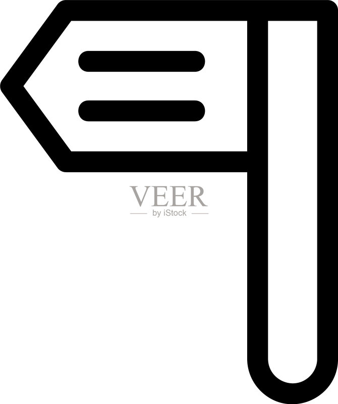 方向图标或标志图标素材