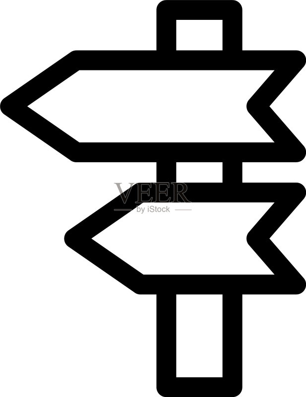 方向图标或标志图标素材