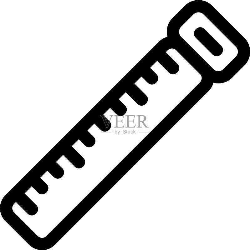 标尺图标或标志图标素材