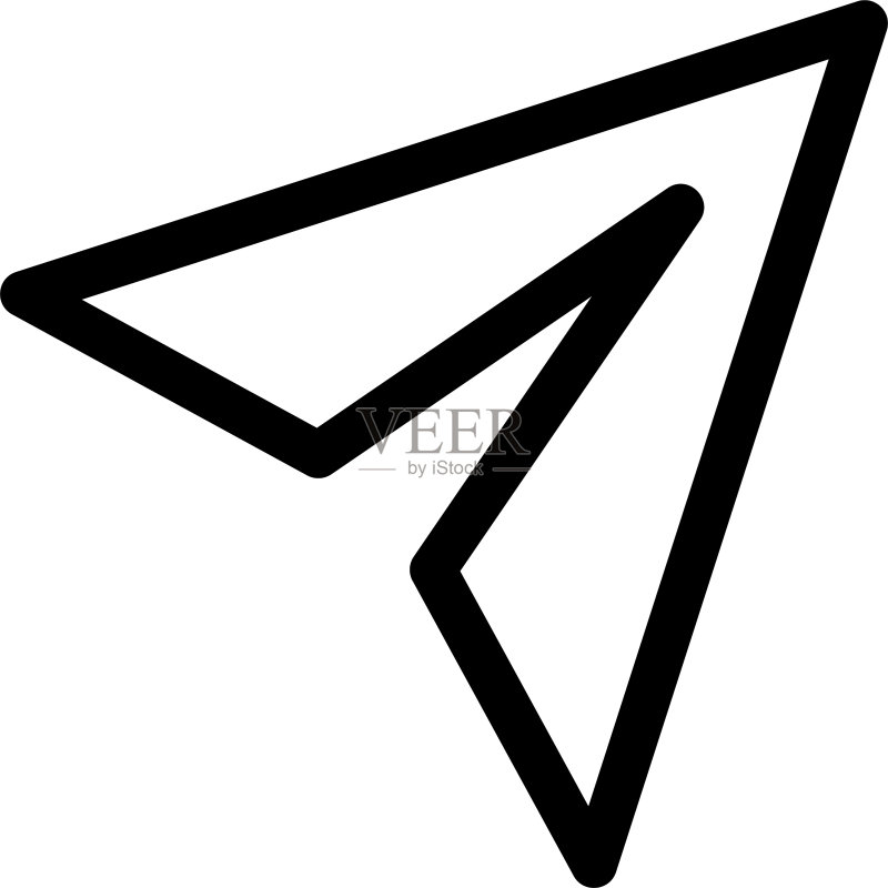发送图标或标志图标素材