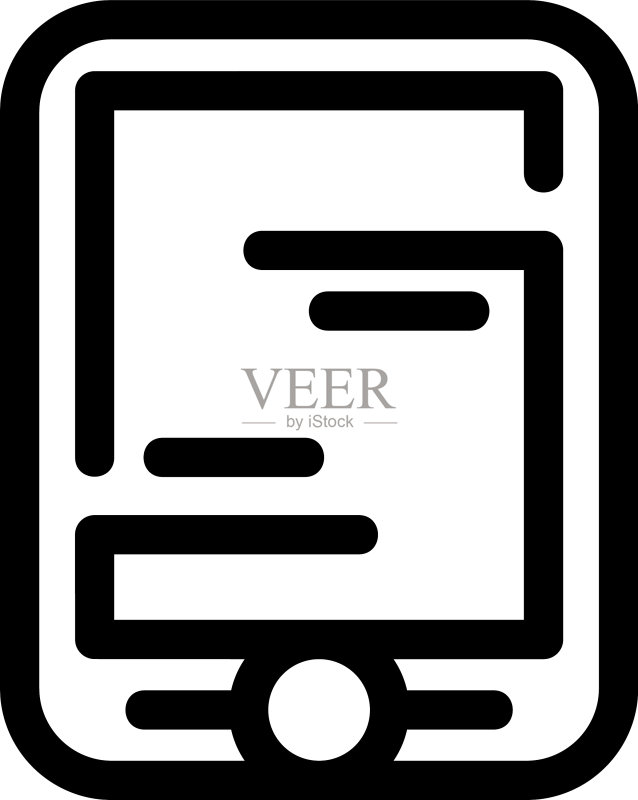 平板电脑图标或logo独立标志符号图标素材