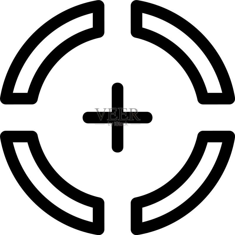 靶标图标或logo独立标志符号图标素材