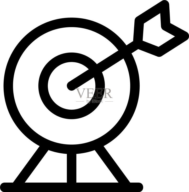 靶标图标或logo独立标志符号图标素材